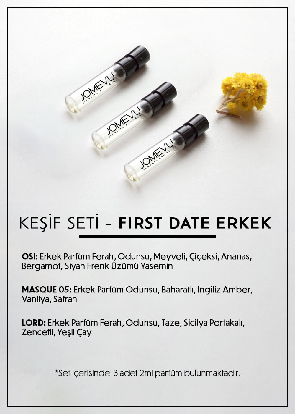 KEŞİF SETİ FIRST DATE ERKEK
