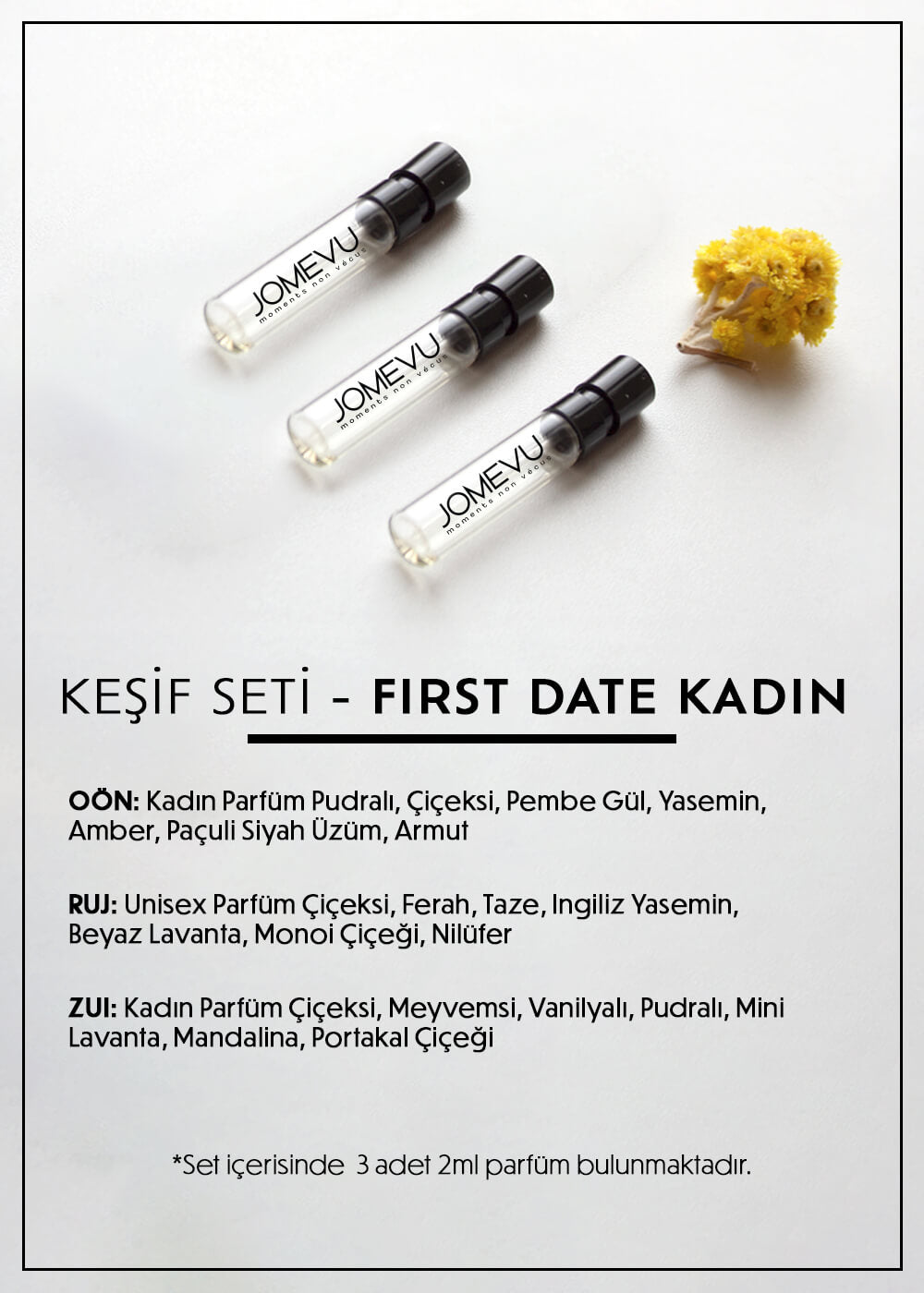 KEŞİF SETİ FIRST DATE KADIN